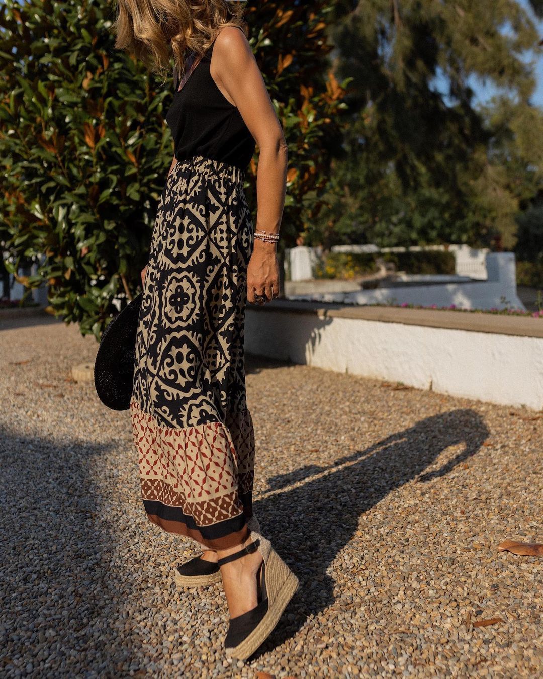 Cassey™ | Boho-stil nederdel