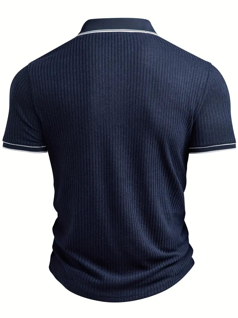 Savrani™ | Elegant polo med korte ærmer