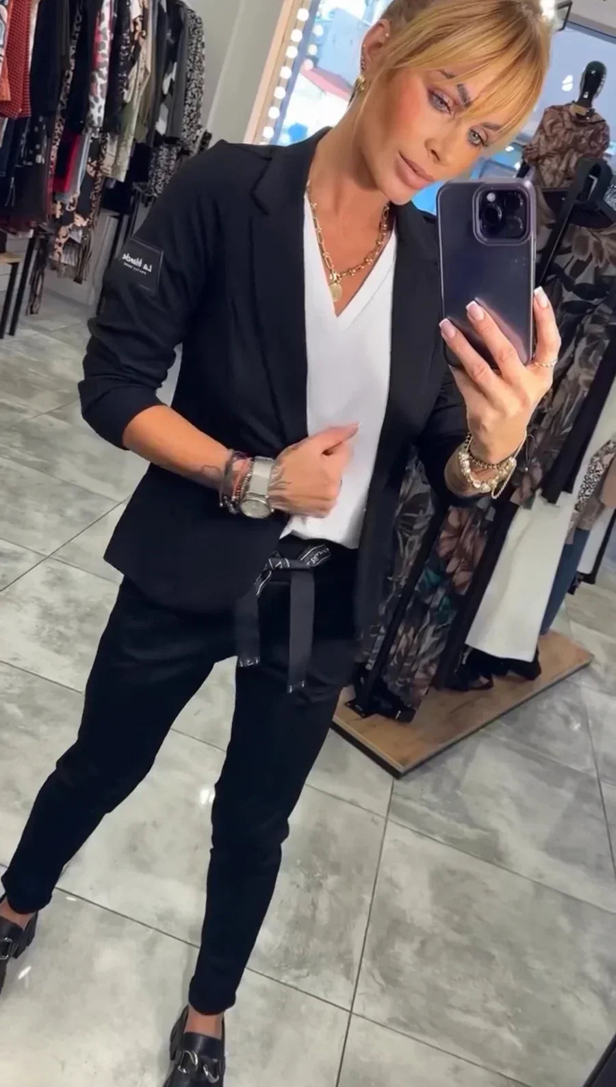 Deborah | Blazer med matchende bukser