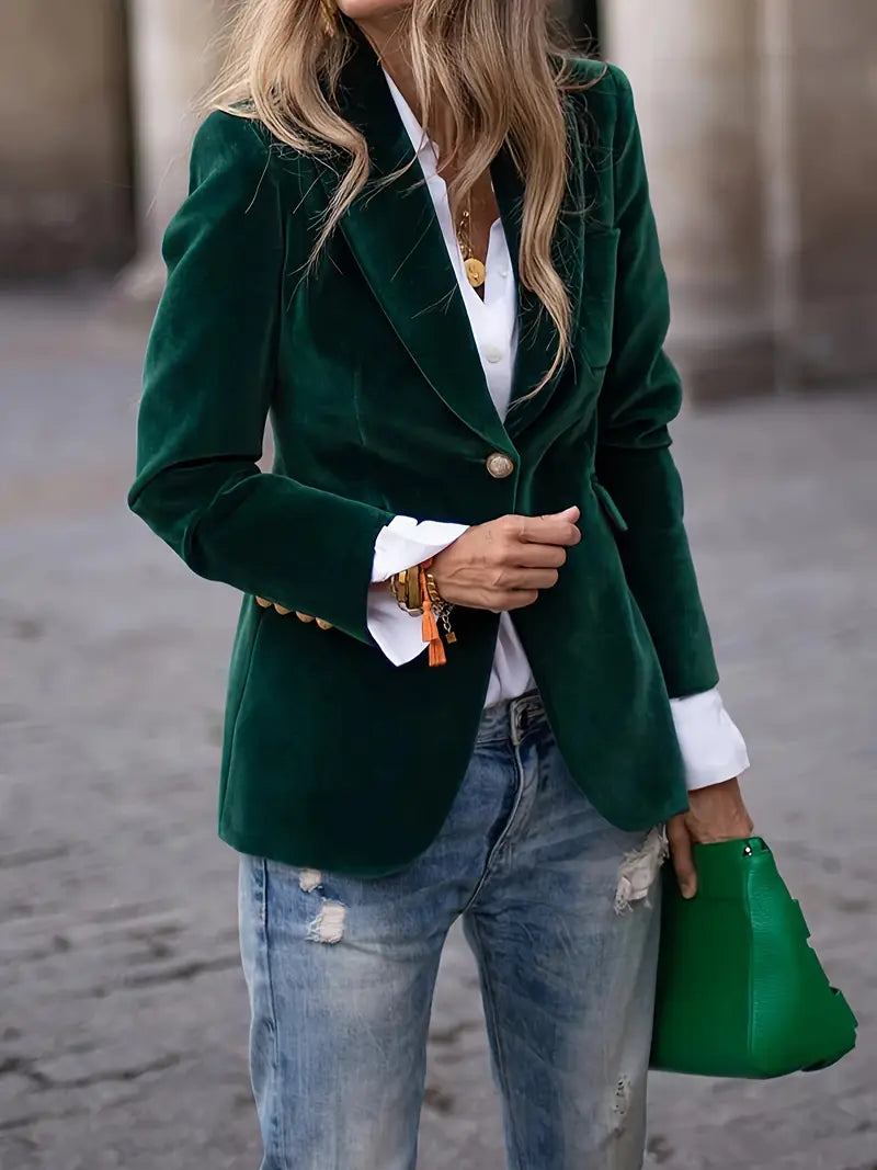 Julissa | Elegant jakke i velour