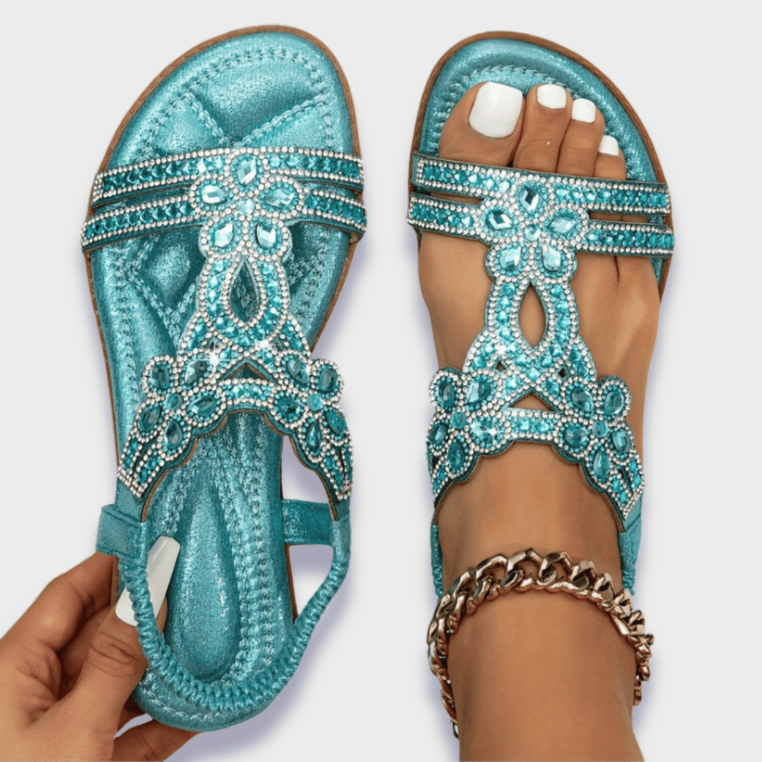 Franziska | Boho Ortopædiske Sandaler Fremstillet af Premium Materialer