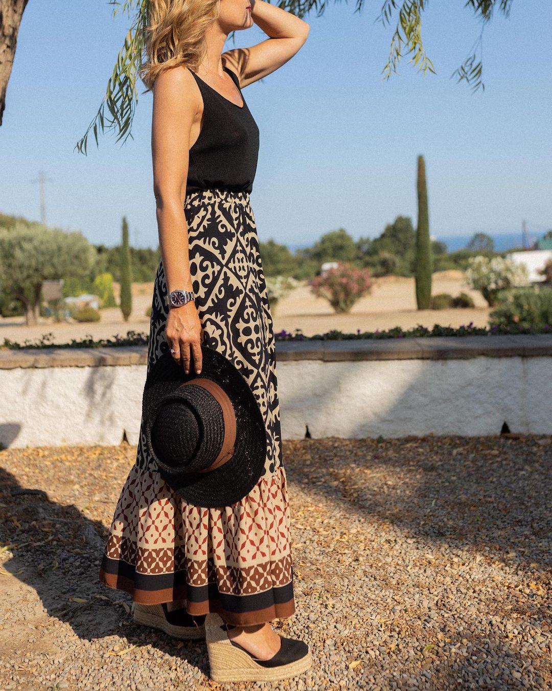 Cassey™ | Boho-stil nederdel
