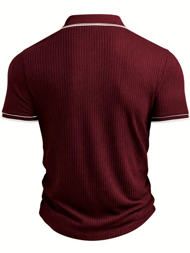 Savrani™ | Elegant polo med korte ærmer