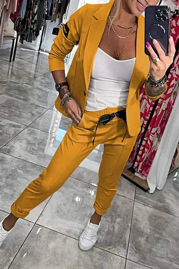 Deborah | Blazer med matchende bukser
