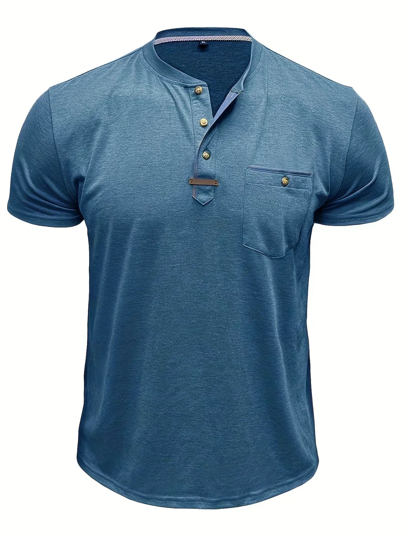 Savrani™ | Elegant t-shirt med rund hals og lomme