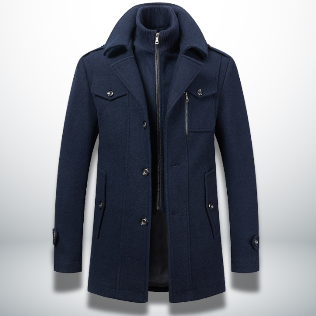 Angelo™ | Varm og elegant herrefrakke
