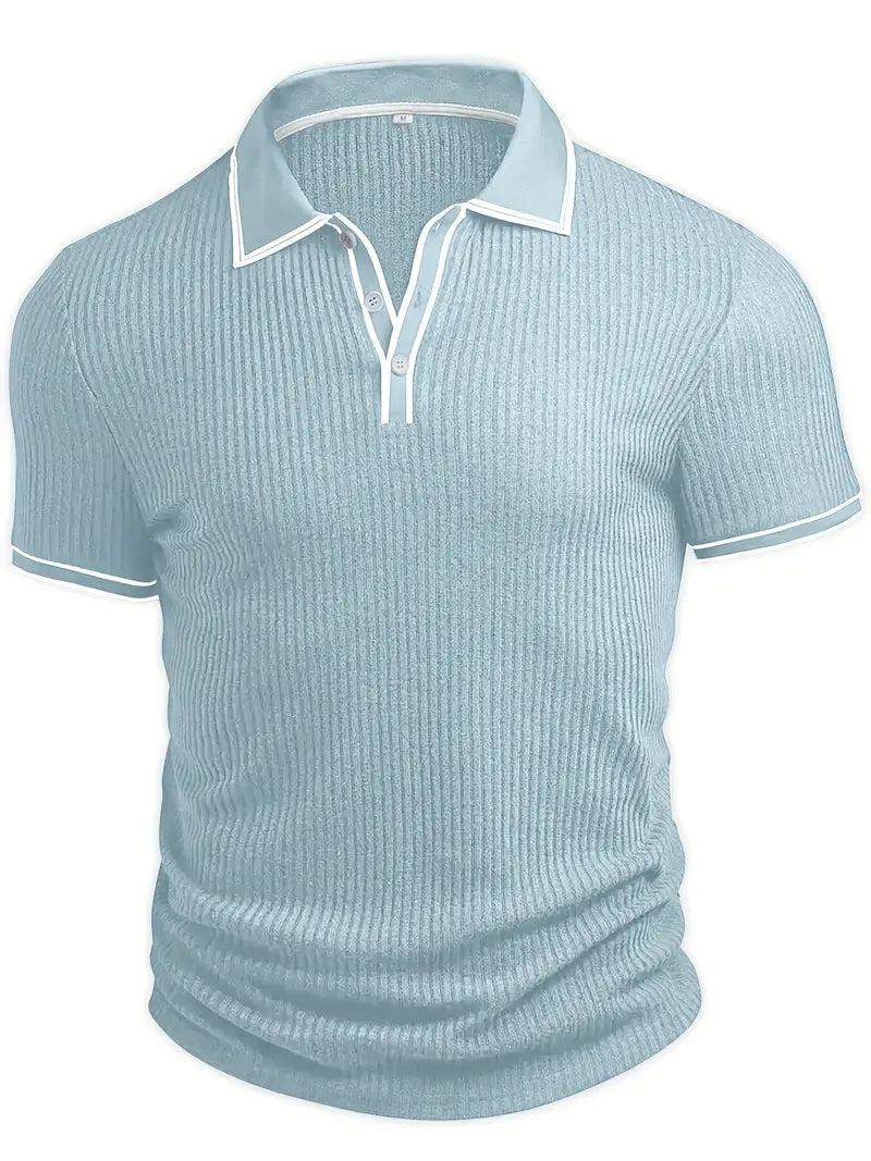 Savrani™ | Elegant polo med korte ærmer