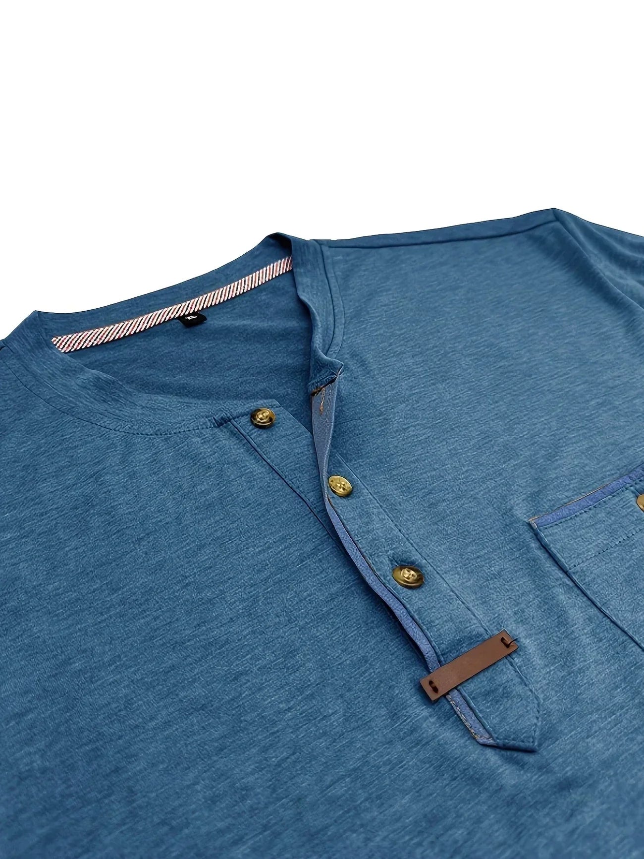 Savrani™ | Elegant t-shirt med rund hals og lomme