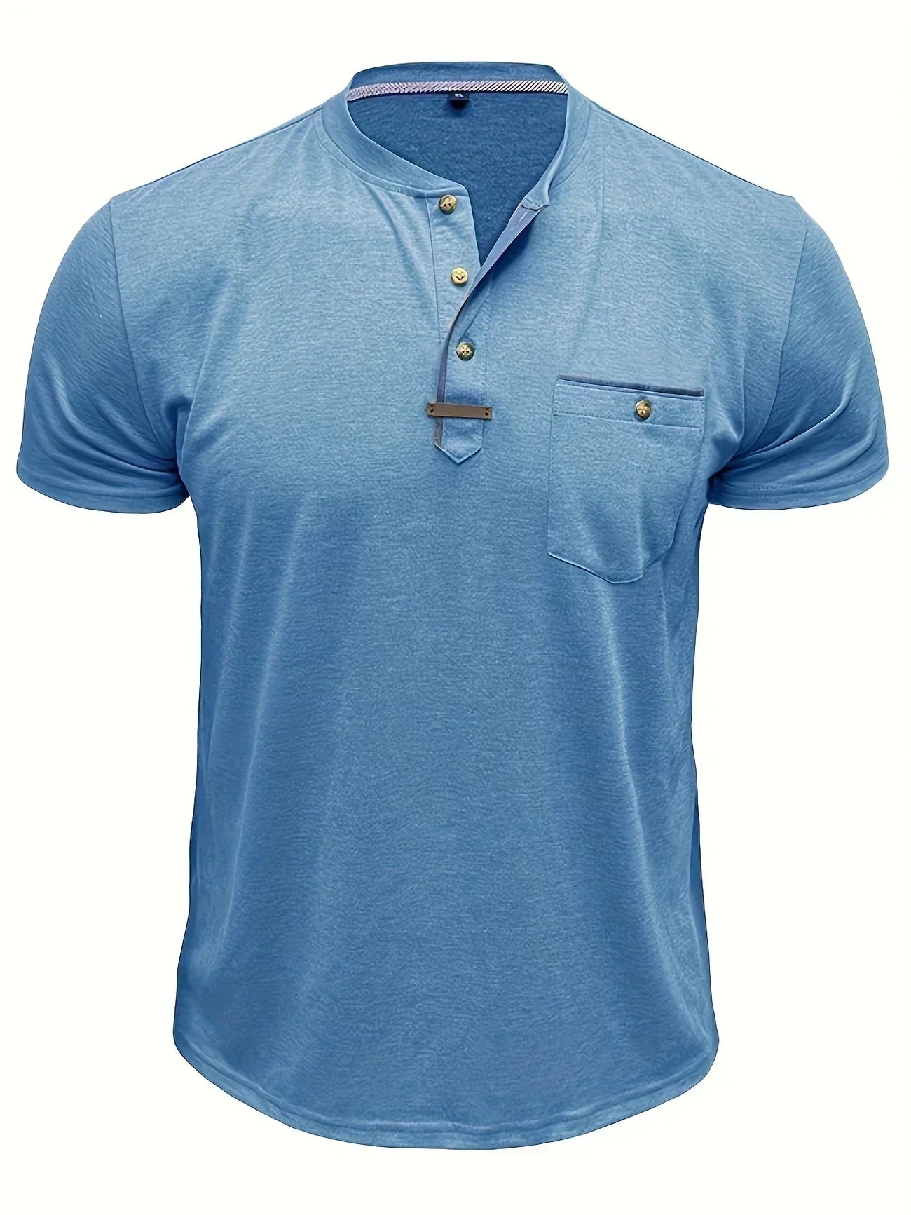 Savrani™ | Elegant t-shirt med rund hals og lomme
