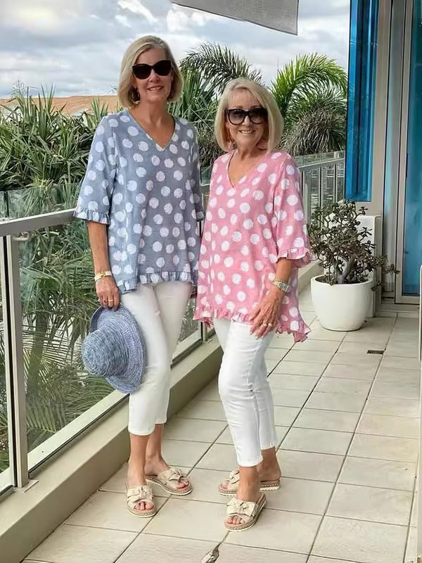 Chloe | Elegant Top med V-udskæring