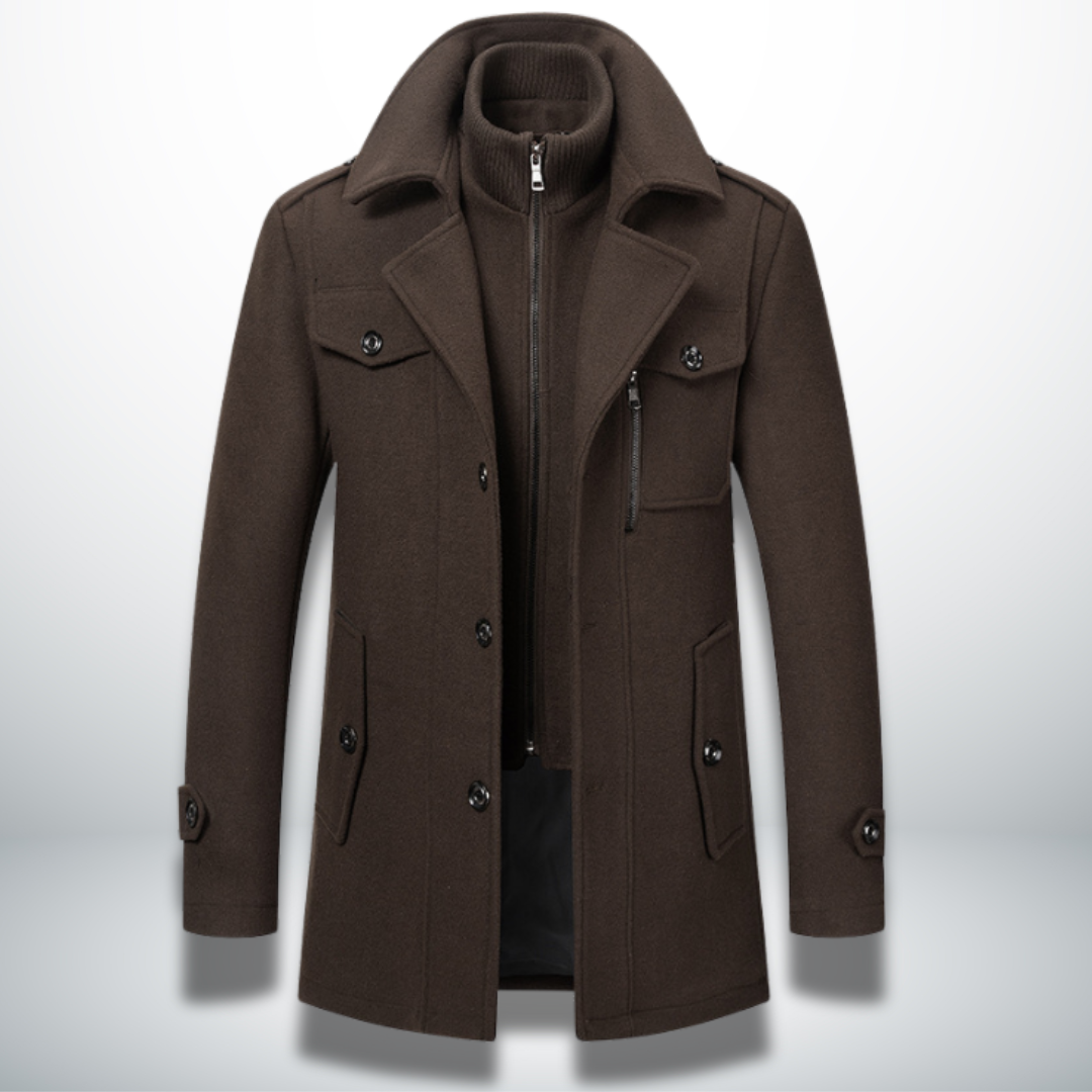 Angelo™ | Varm og elegant herrefrakke