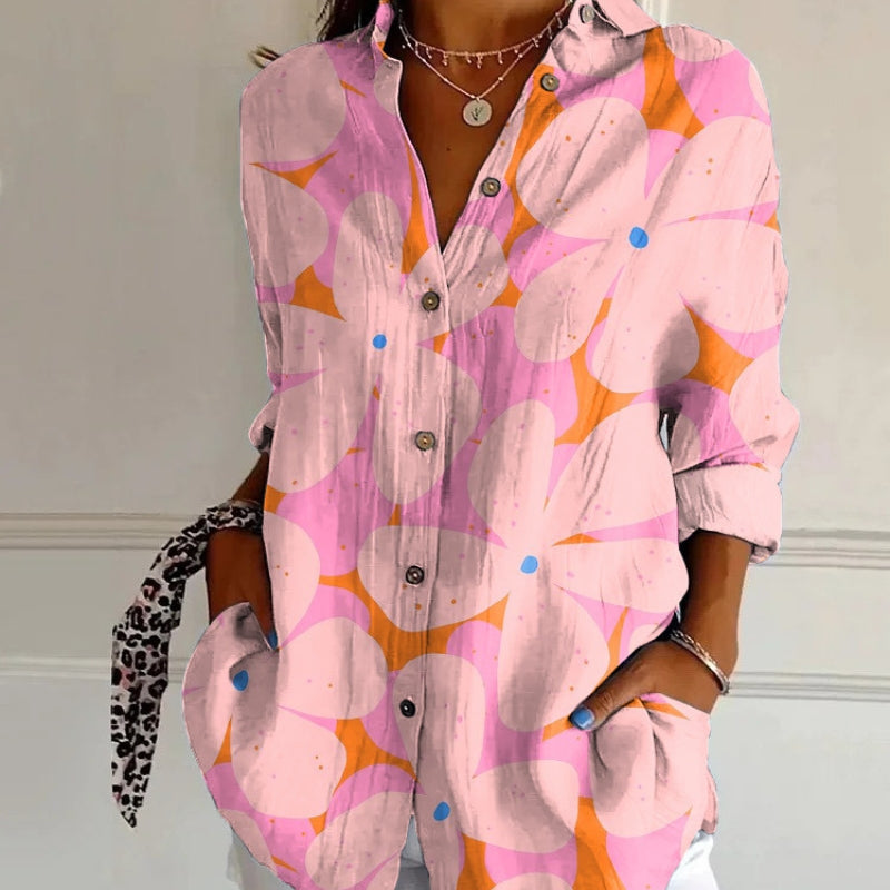 Diane | Elegant Kunstnerisk Bluse