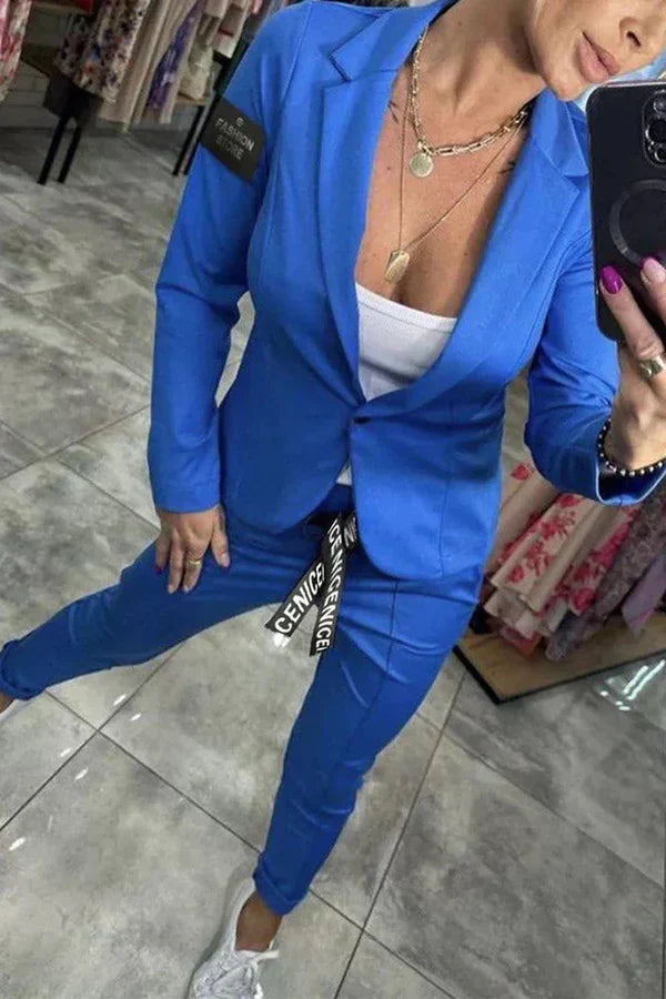 Deborah | Blazer med matchende bukser