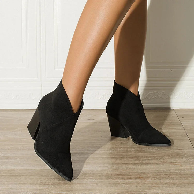 Céline™ | Chic støvler i ruskind