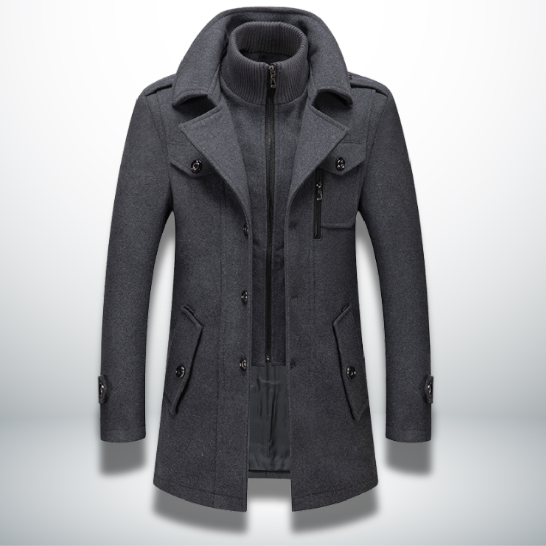 Angelo™ | Varm og elegant herrefrakke