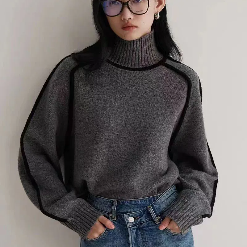 Aspen | Cashmere sweater med høj hals