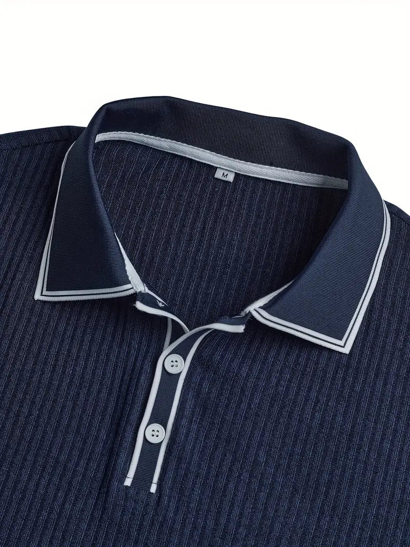 Savrani™ | Elegant polo med korte ærmer