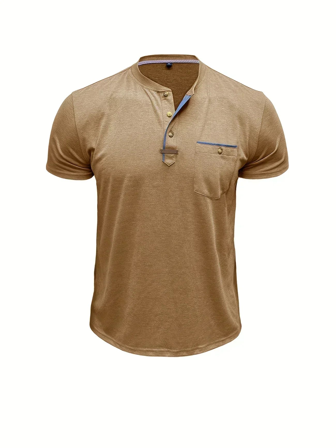 Savrani™ | Elegant t-shirt med rund hals og lomme