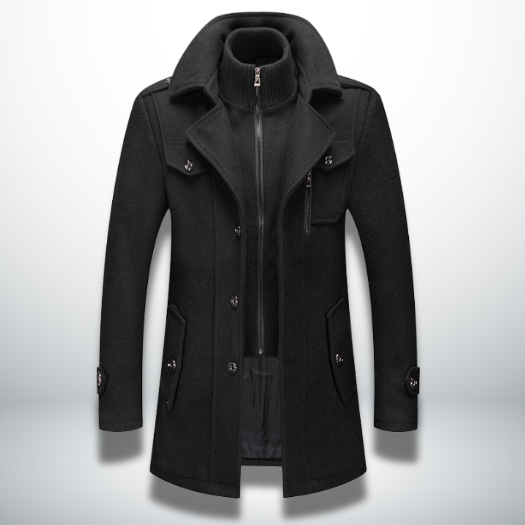 Angelo™ | Varm og elegant herrefrakke