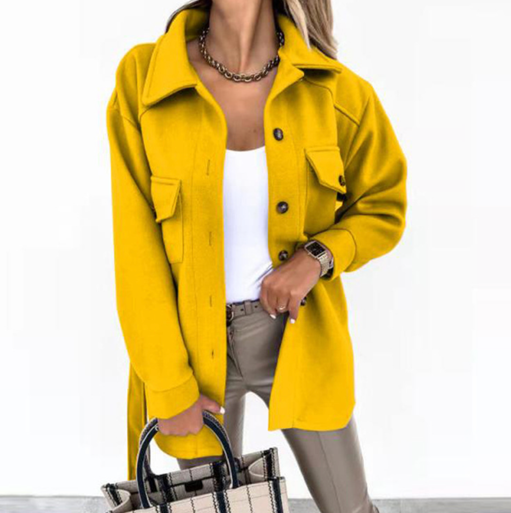 Brigitte | Elegant og Stilfuld Forårsjakke