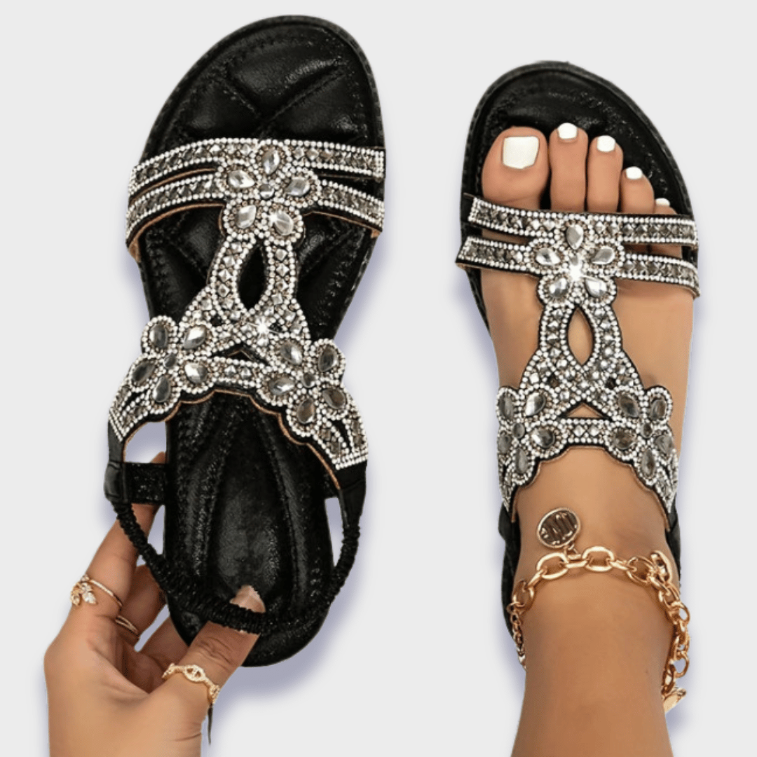 Franziska | Boho Ortopædiske Sandaler Fremstillet af Premium Materialer