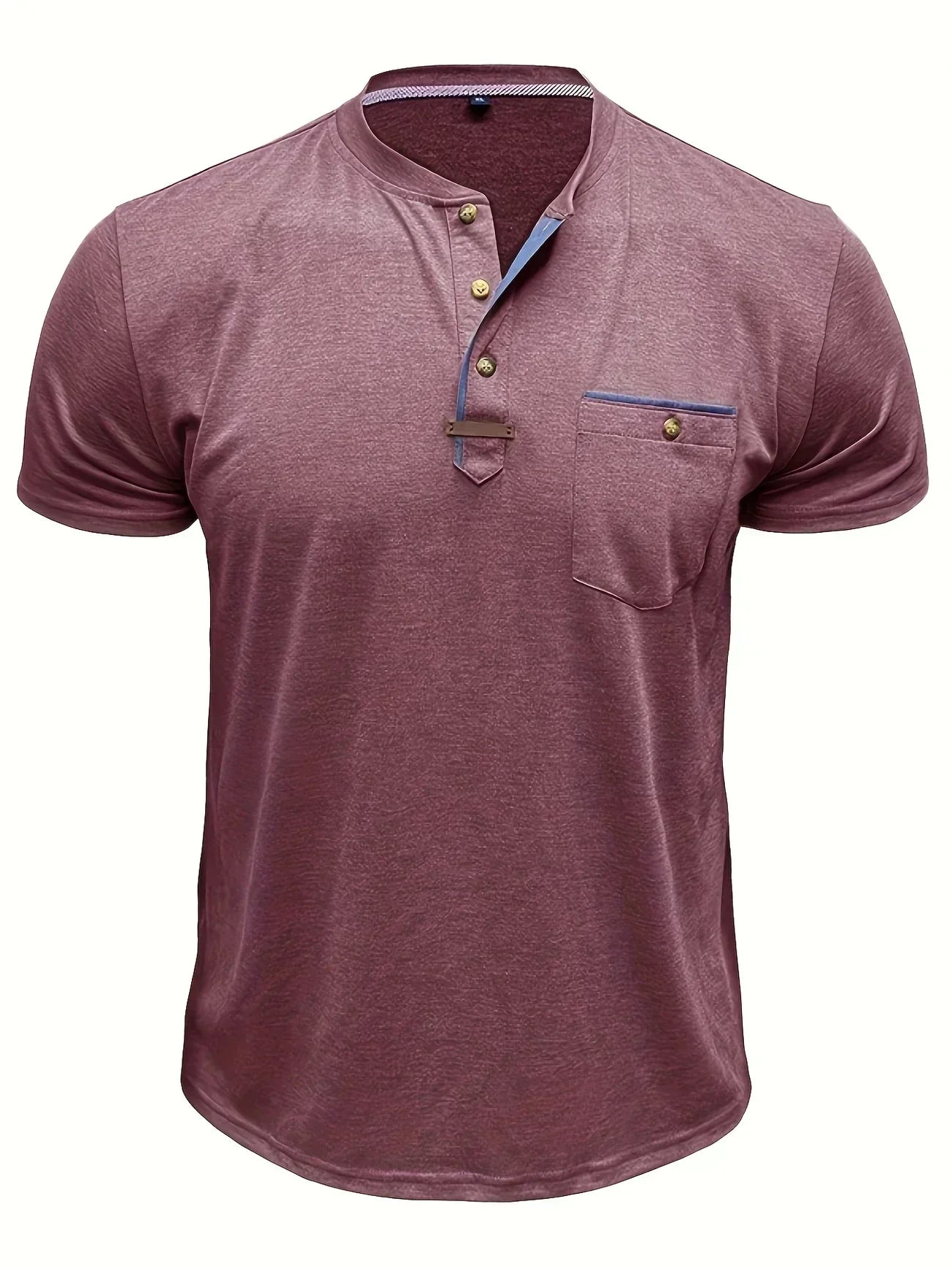Savrani™ | Elegant t-shirt med rund hals og lomme