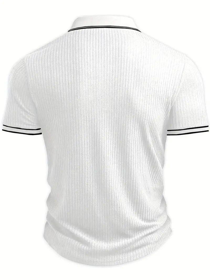 Savrani™ | Elegant polo med korte ærmer
