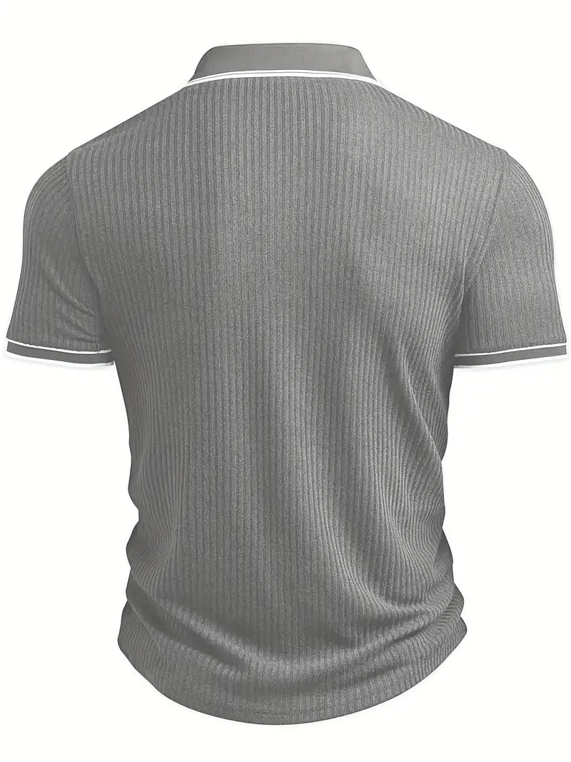 Savrani™ | Elegant polo med korte ærmer
