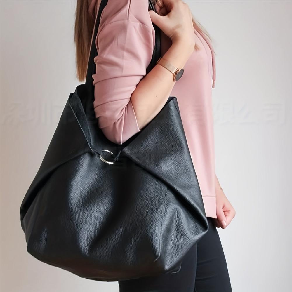 Renee | Stor Vintage Skuldertaske