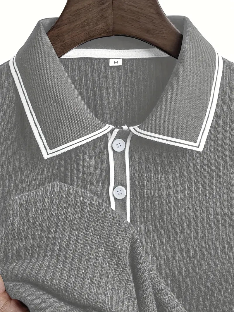 Savrani™ | Elegant polo med korte ærmer