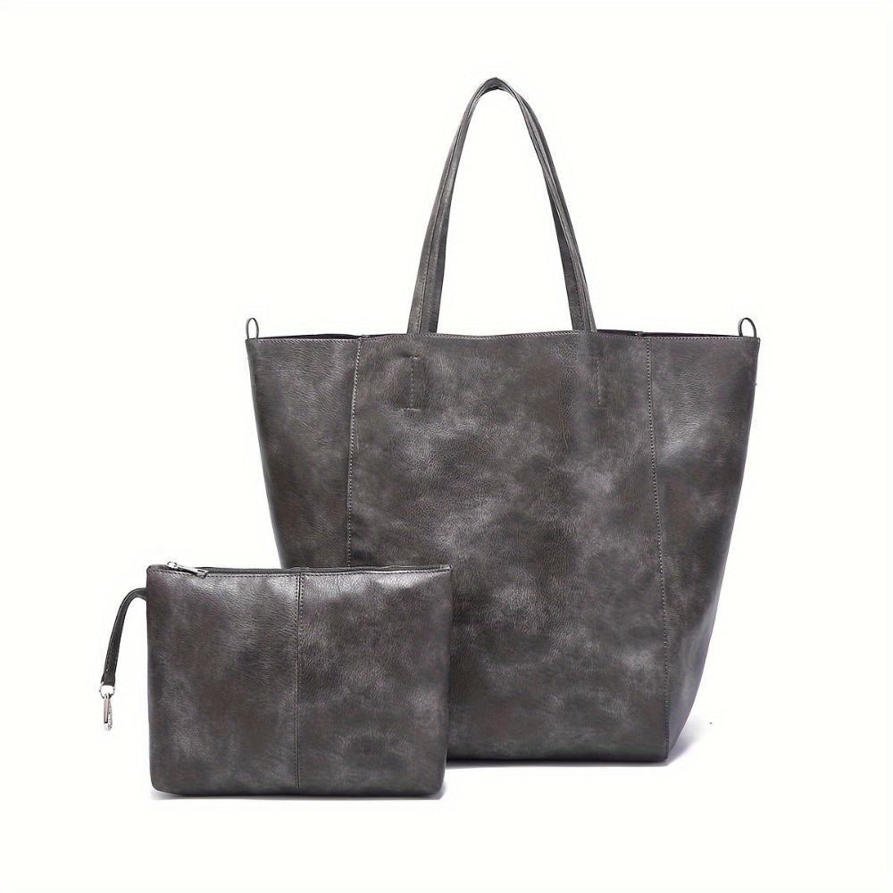 Renee | Stor Vintage Skuldertaske
