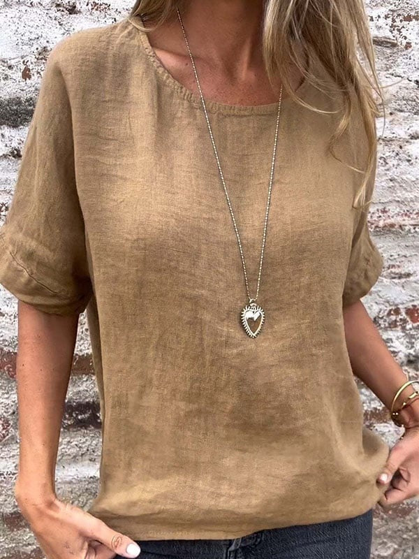 Casia | Minimalistisk Løs Bluse