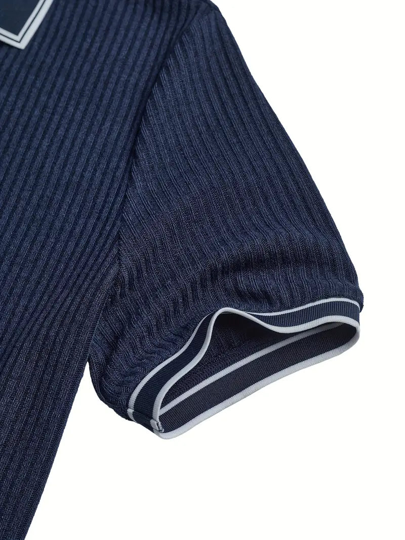 Savrani™ | Elegant polo med korte ærmer