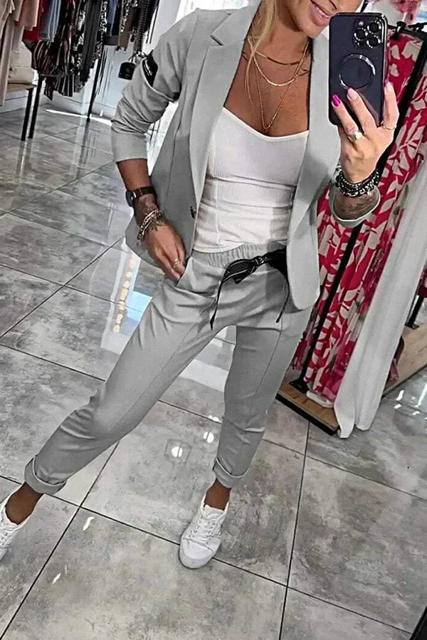 Deborah | Blazer med matchende bukser