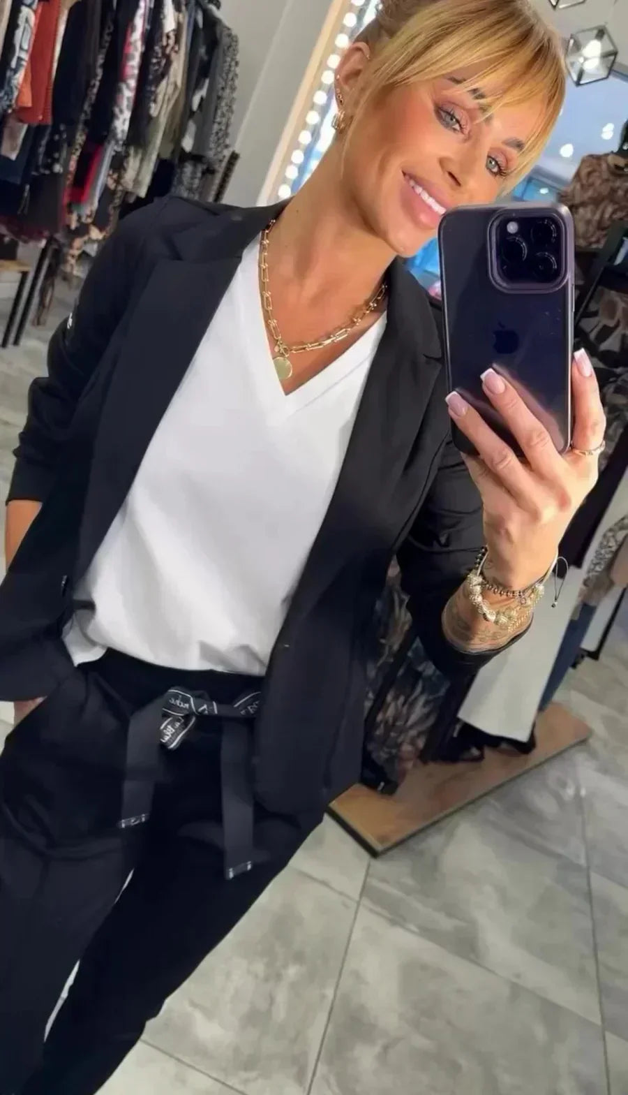 Deborah | Blazer med matchende bukser