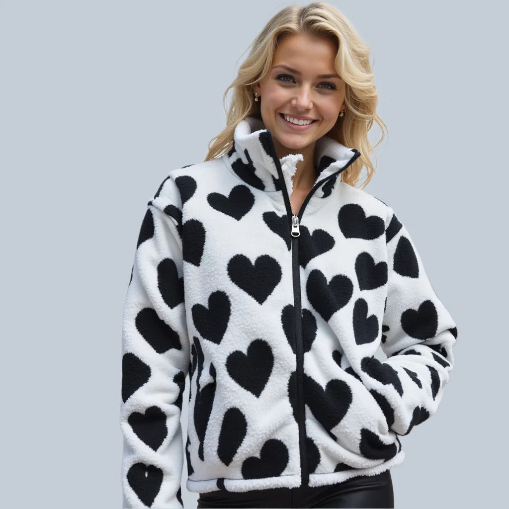 Katharina™ | Vendbar Hjertejacket