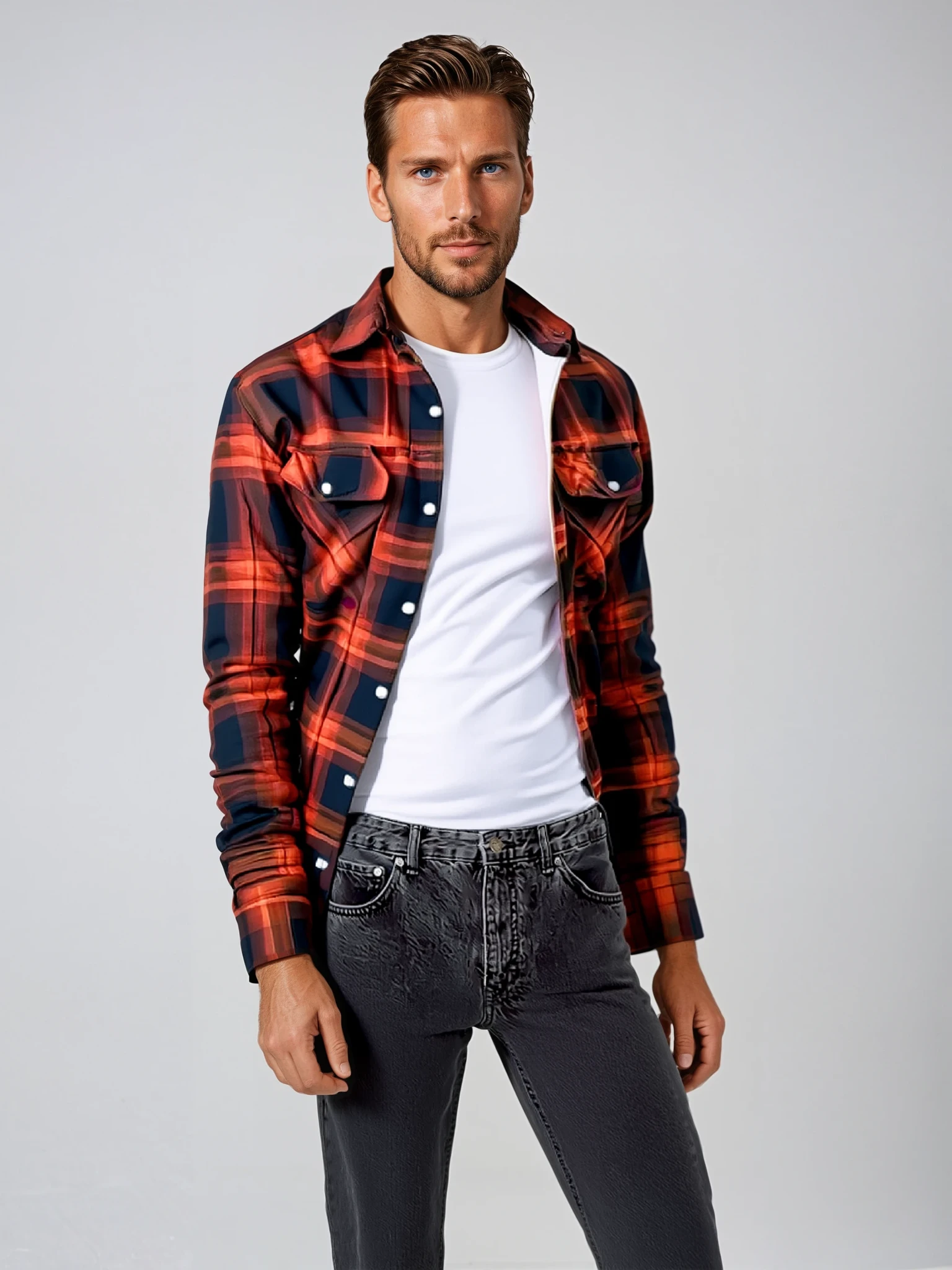 Nate™ | Herre ternet jakke med sherpa-for