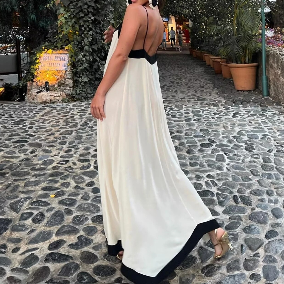 Mélanie | Elegant, Løs Kjole