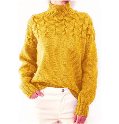 Bridget | Cashmere Sweater med Krave