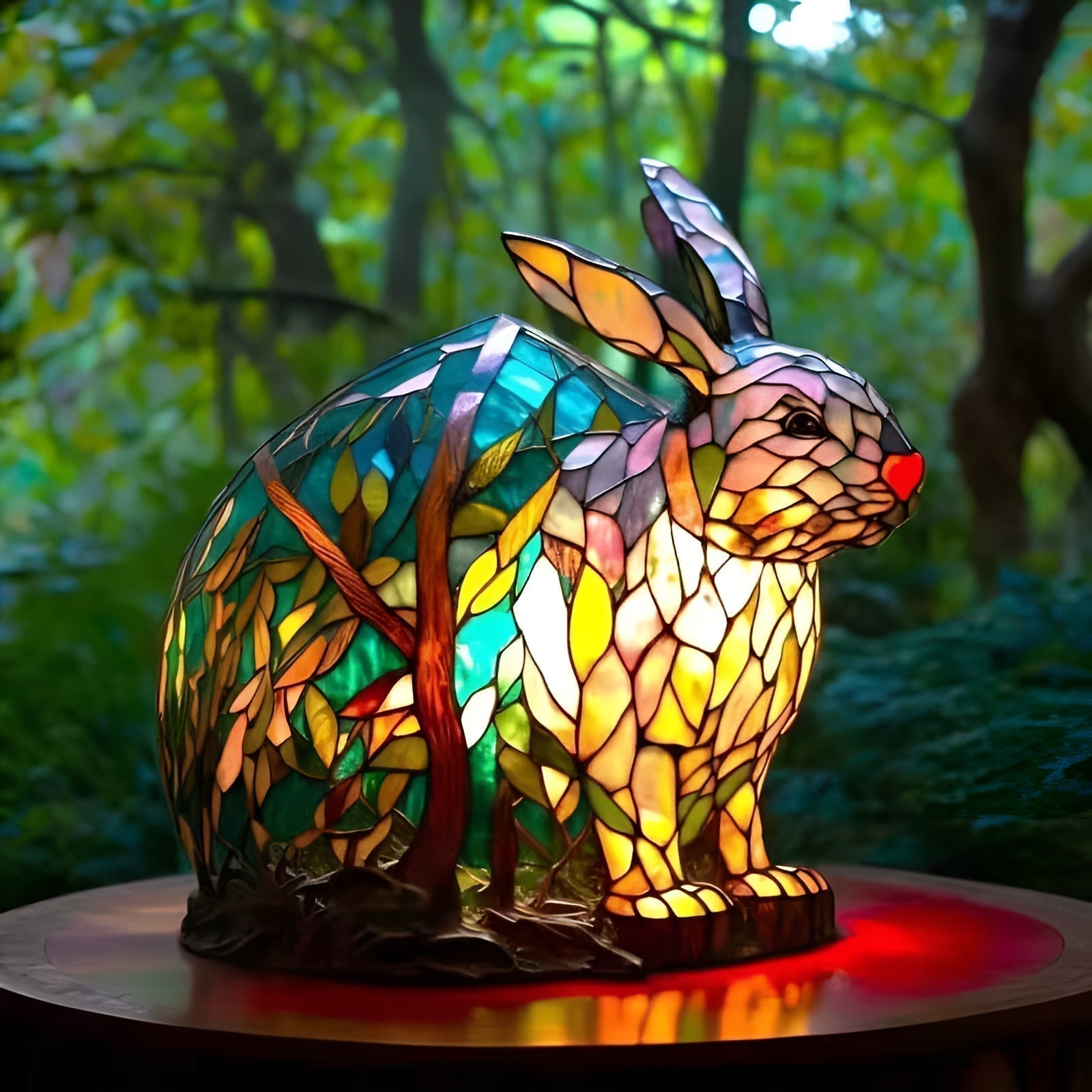 Lapinou | Farverig Kaninlampe Magisk