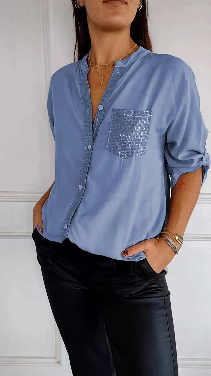 Elaine | Elegant Bluse Glamour