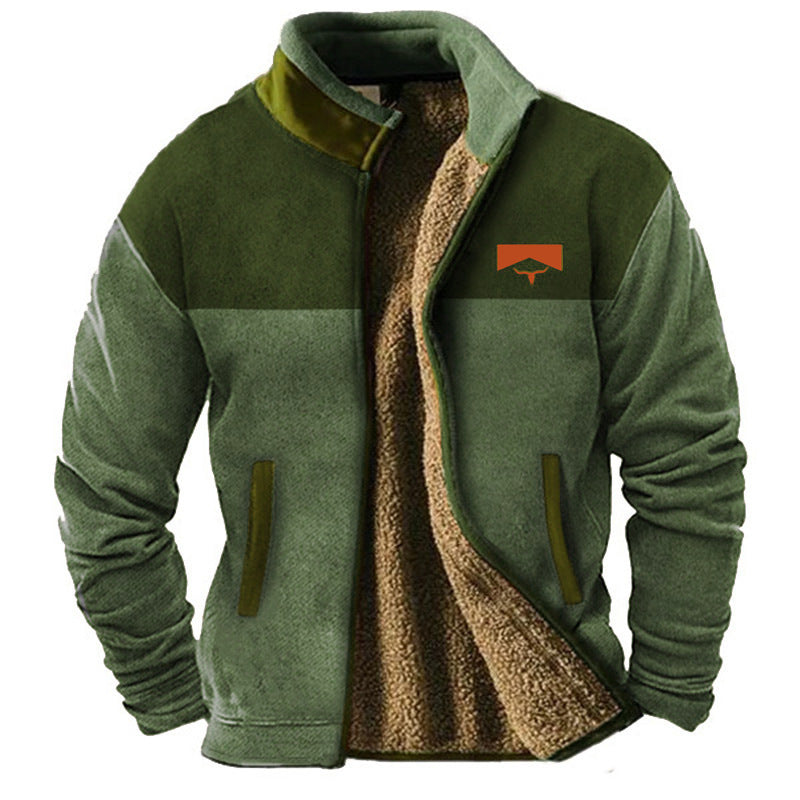 Mathéo - Herre fleecejakke i casual stil
