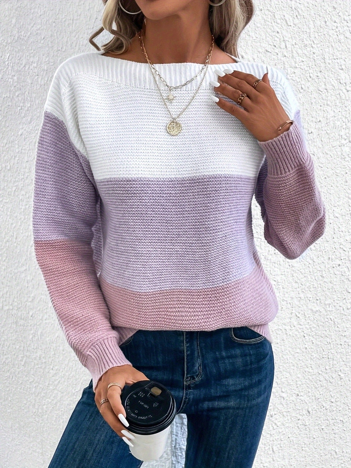 Clara | Sweater med høj hals