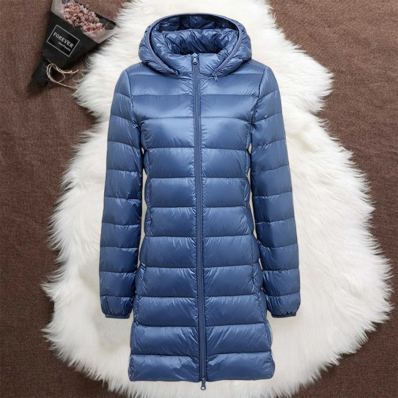 Kurtka Helsa Lang Quilted | Indigo