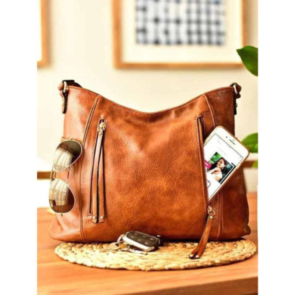 Tessa | Vintage skuldertaske med klassisk og tidløst design