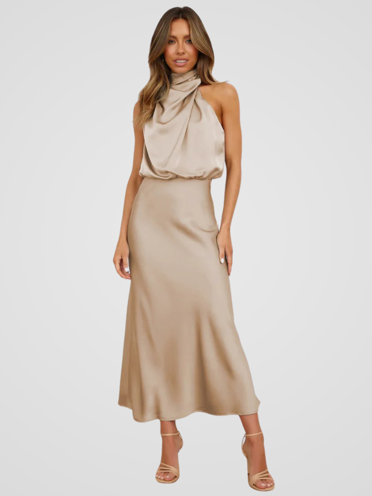 MIDI AURA DRAPE KJOLEN