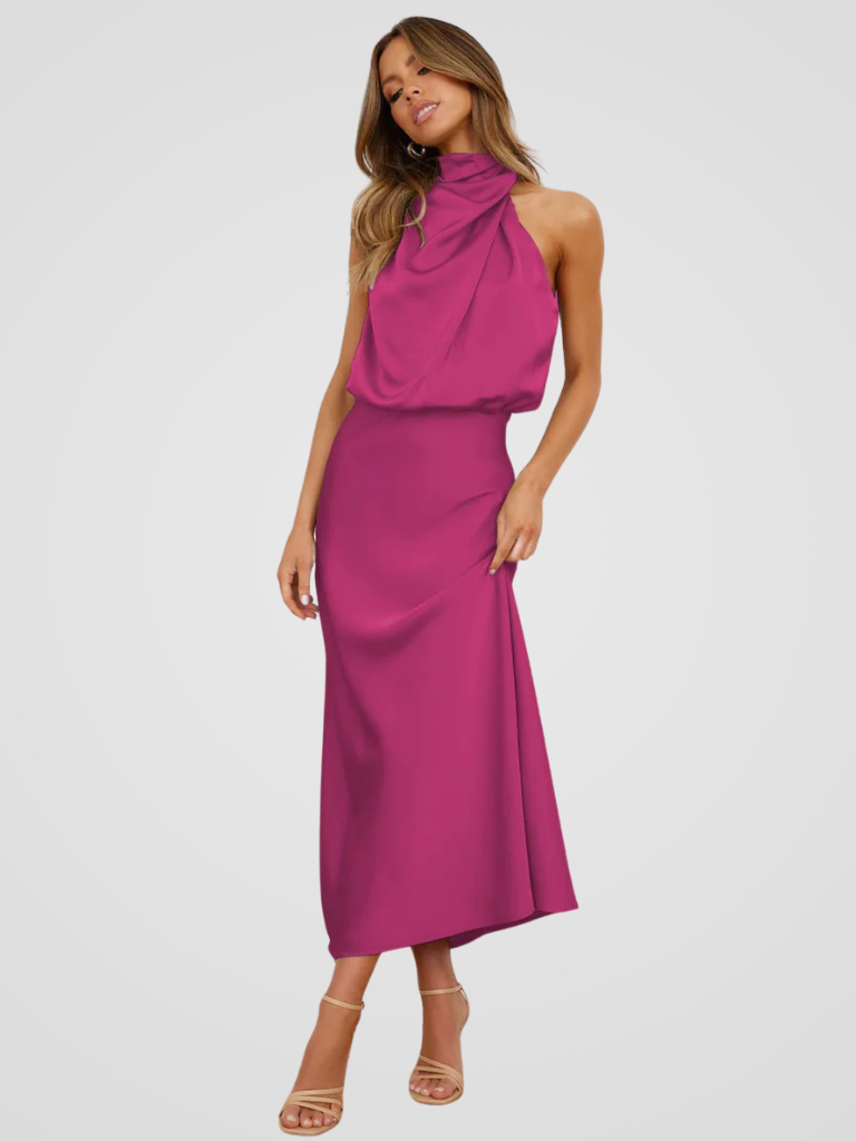 MIDI AURA DRAPE KJOLEN