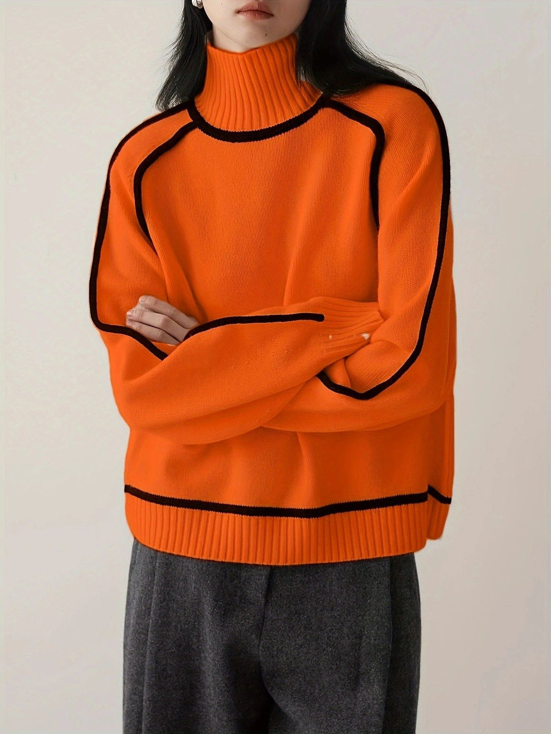 Aspen | Cashmere sweater med høj hals