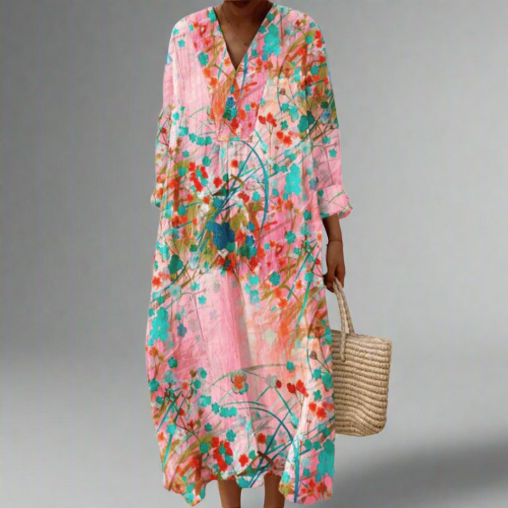 Amy™ | Elegant Geometrisk Kjole
