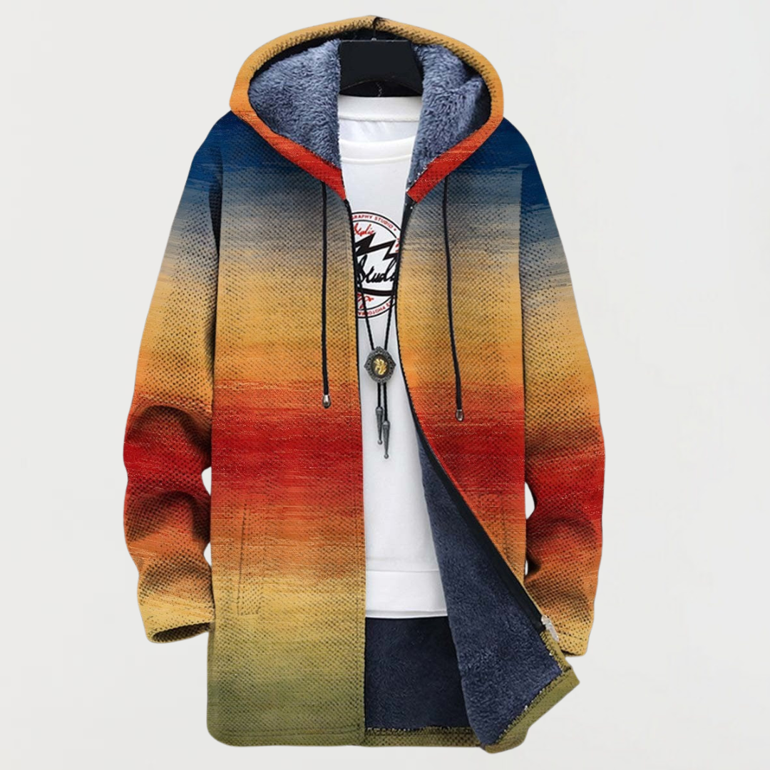 Nova | Hoodie med Solnedgangsgradient